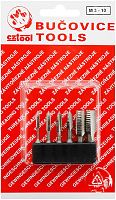 Изображение товара Набор метчиков M3-M10 HSS Bucovice 948110, шестигранный хвостовик, 6 предметов