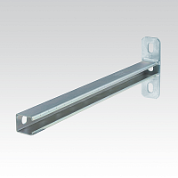 Консоль монтажная с боковым шлицем MUPRO MPC, оцинкованная