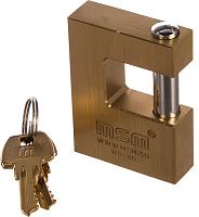 Навесной замок MSM WB1-50, латунь Навесной замок MSM WB1-50, латунь