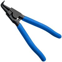 Изображение товара Съемник внешних стопорных колец, изогнутые губки, 170 мм ЗУБР 22821-4