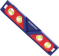 Уровень магнитный 4 глазка 225 мм Workpro Торпедо WP262028