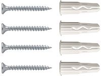 Крепление для рулонных штор к стене Европартнер KM 1804 1