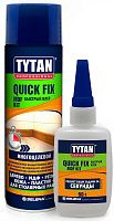Клей цианакрилатный для МДФ TYTAN Professional Quick Fix 59004, 200 мл прозрачный