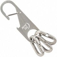 Брелок с открывалкой Nite Ize Z-Rack Keychain ZRB-11-R6, нержавеющая сталь Брелок с открывалкой Nite Ize Z-Rack Keychain ZRB-11-R6, нержавеющая сталь