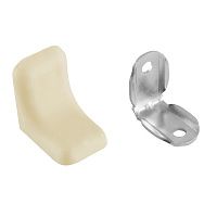 WINK Уголок мебельный с пластиковой накладкой 26х26х20 мм, бук, SPC26X26X20BE