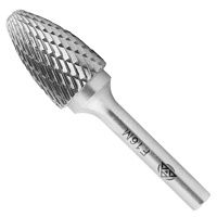 Изображение товара Борфреза твердосплавная 6x18x58 форма F DIN 8033 ВК8 Волжский Инструмент 5601008, в упаковке