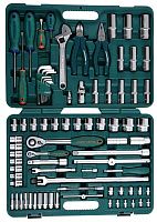 Изображение товара Универсальный набор инструмента 1/4" и 1/2"DR Jonnesway S04H52483S, 83 штуки