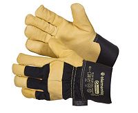 Изображение товара Перчатки рабочие кожаные ELEMENTA EXPERT HANDY™ FORCE plus KEVLAR® размер 11