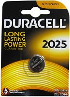 Изображение товара Батарейка Duracell DL2025 CR2025 3В 160мАч таблетки для устройств