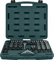 Изображение товара Съёмник универсальный, американского типа со скользящими 2-3 захватами, диапазон внутр./наружн. 60-160/40-120, глубина 100-250 мм Jonnesway AE310144S, в наборе