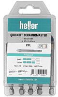 Набор сверл по керамике и стеклу 6-10 мм CeramicMaster Heller TD29628, 5 шт