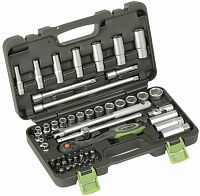 Набор головок 3/8" 55 предметов Дело Техники (кейс) (610755)