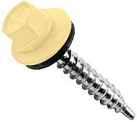 Саморез кровельный со сверлом 4,8х19 RAL 1017 желтый шафрановый