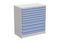 Тумба с выдвижными ящиками высота 1400 мм нагрузка на ящик 75 кг 130/140, Treston 61807014